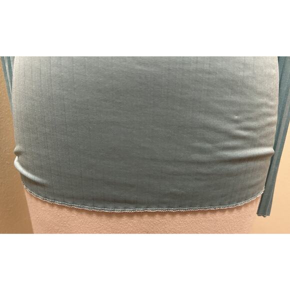 NWT K-Swiss Pleated L/S Long Sleeve Nile Green Tennis Women's Shirt - Size Small - Picture 7 of 11